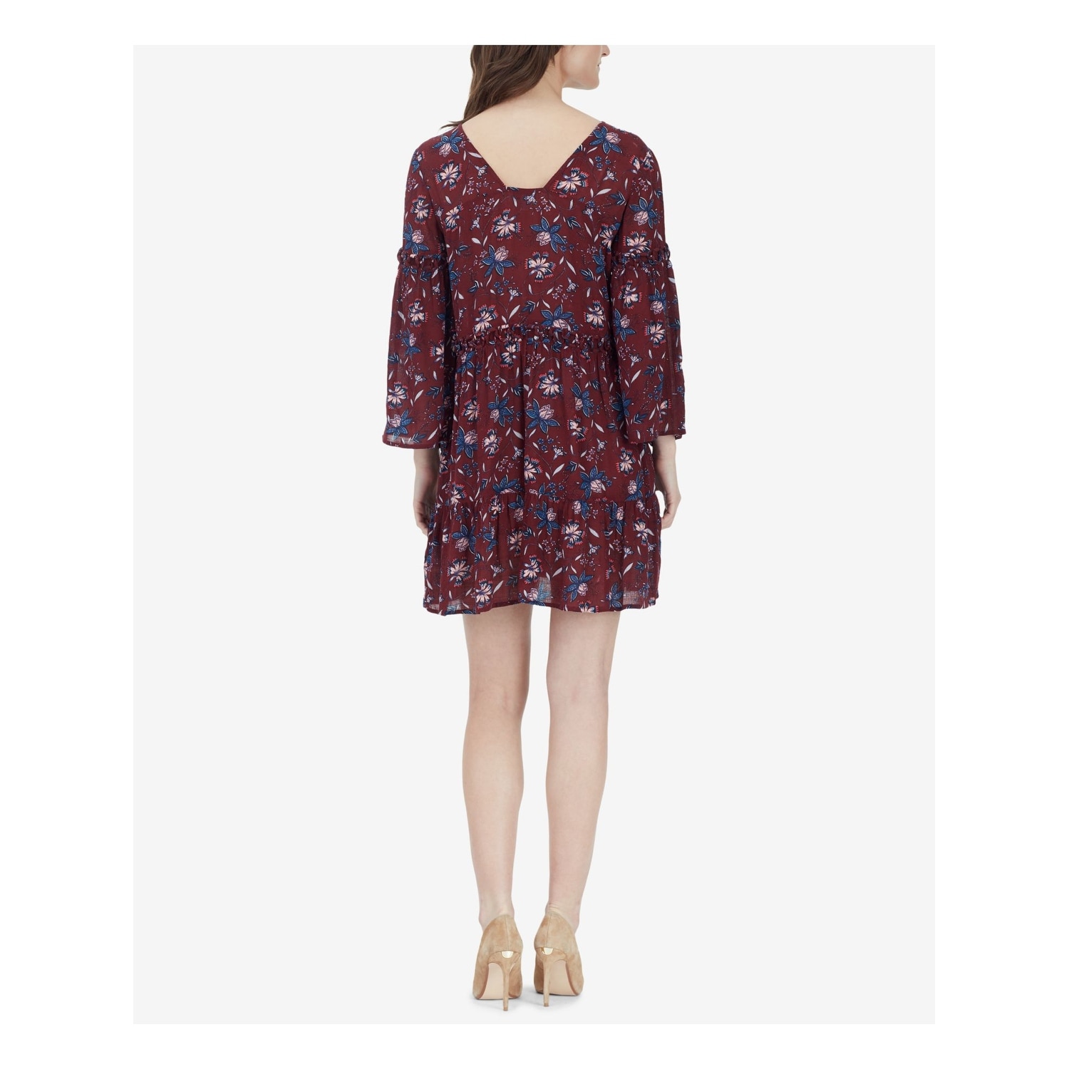 long sleeve baby doll dress