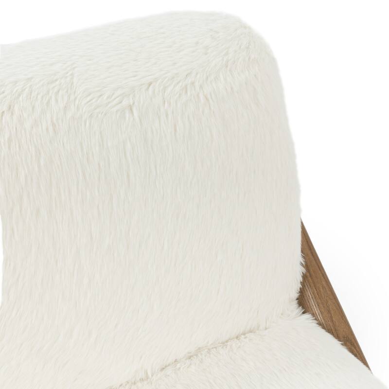 Classic Home Georgia Accent Chair in Gray