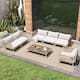 Option Beige, 6pcs seats & 12 arms