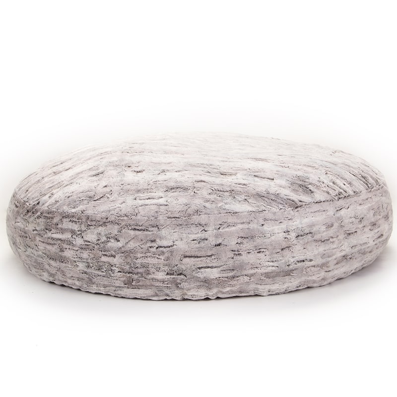 Jaxx Faux-Fur 6 Ft Giant Cocoon Bean Bag Sofa For Adults