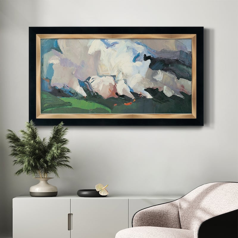 Meadow Valley Fire Premium Framed Canvas- Ready to Hang