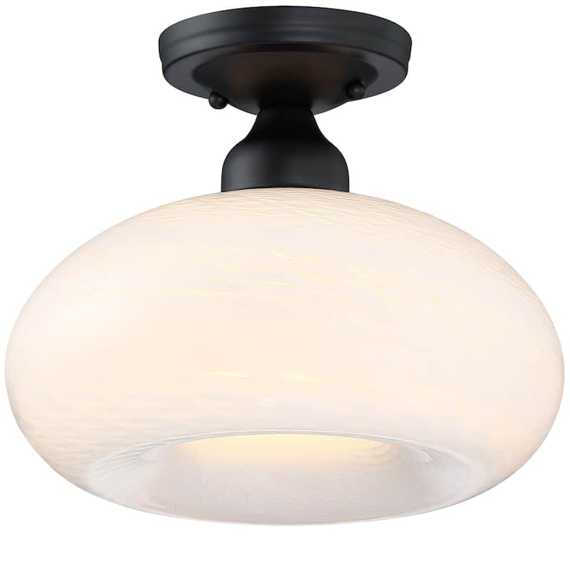 1-Light Flush Mount Ceiling Light