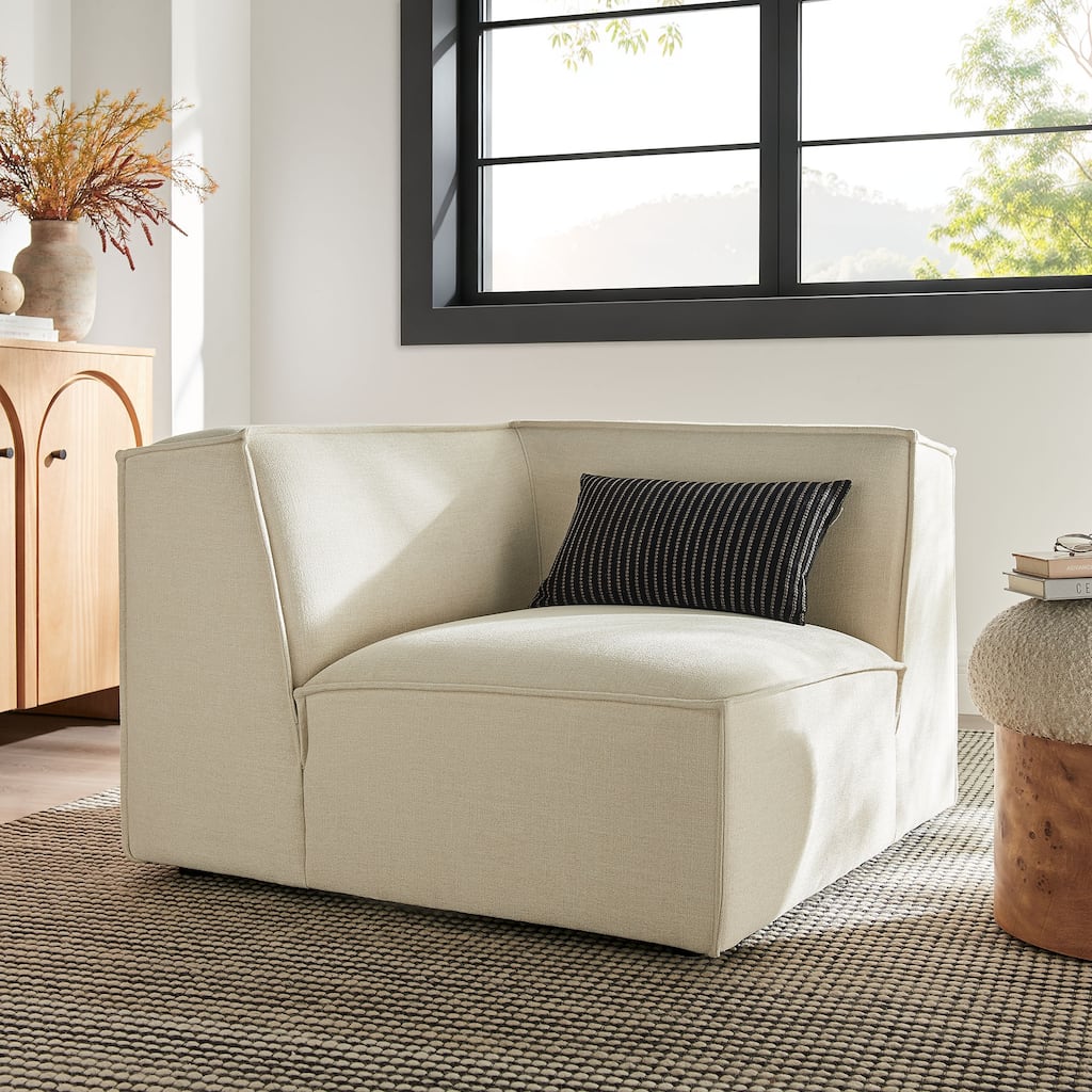 Restore Performance Fabric Upholstered Modular Corner Chair