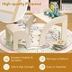 preview thumbnail 9 of 18, Costway Kids Desk and Chair Set Wooded Toddler Table and Chair Set - See Details