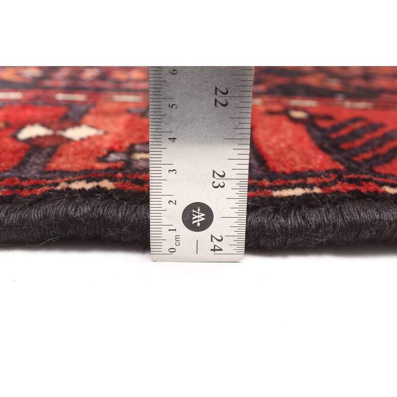 ECARPETGALLERY Hand-knotted Anadol Navy Wool Rug - 3'7 x 11'2