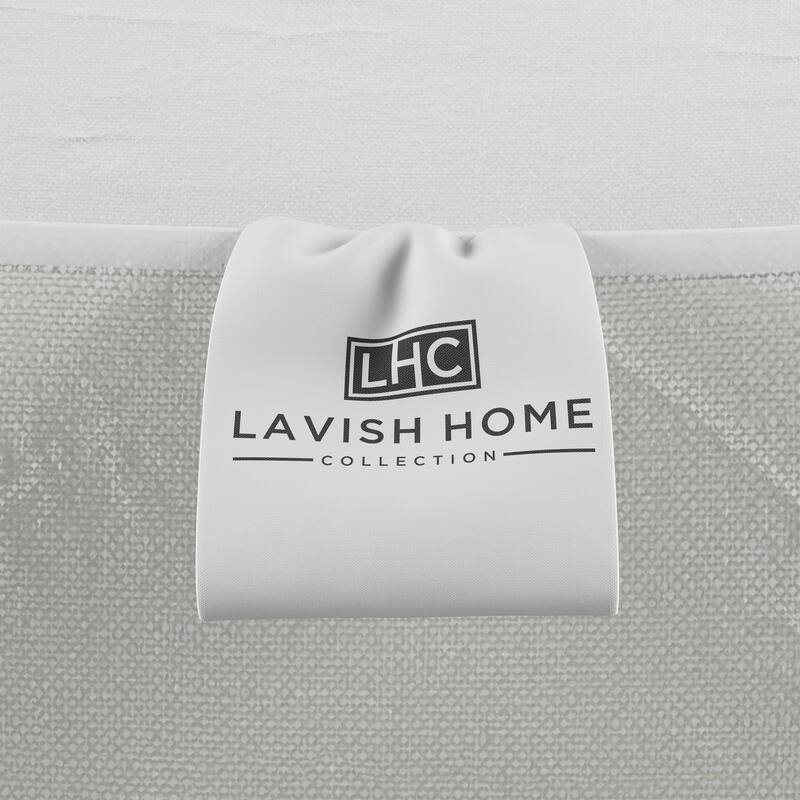 Mattress Cover-Made From Hypo-Allergenic Bamboo Fiber Rayon- Skirted Bed Protector by Lavish Home - White