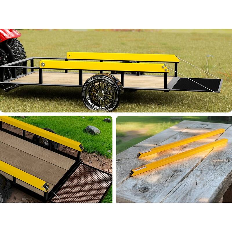 Tailgate Utility Trailer Gate Liftgate Ramp Lift 2 Sided Lift Assist System Fit for Trailers Tailgate and Ramp New Upgrades