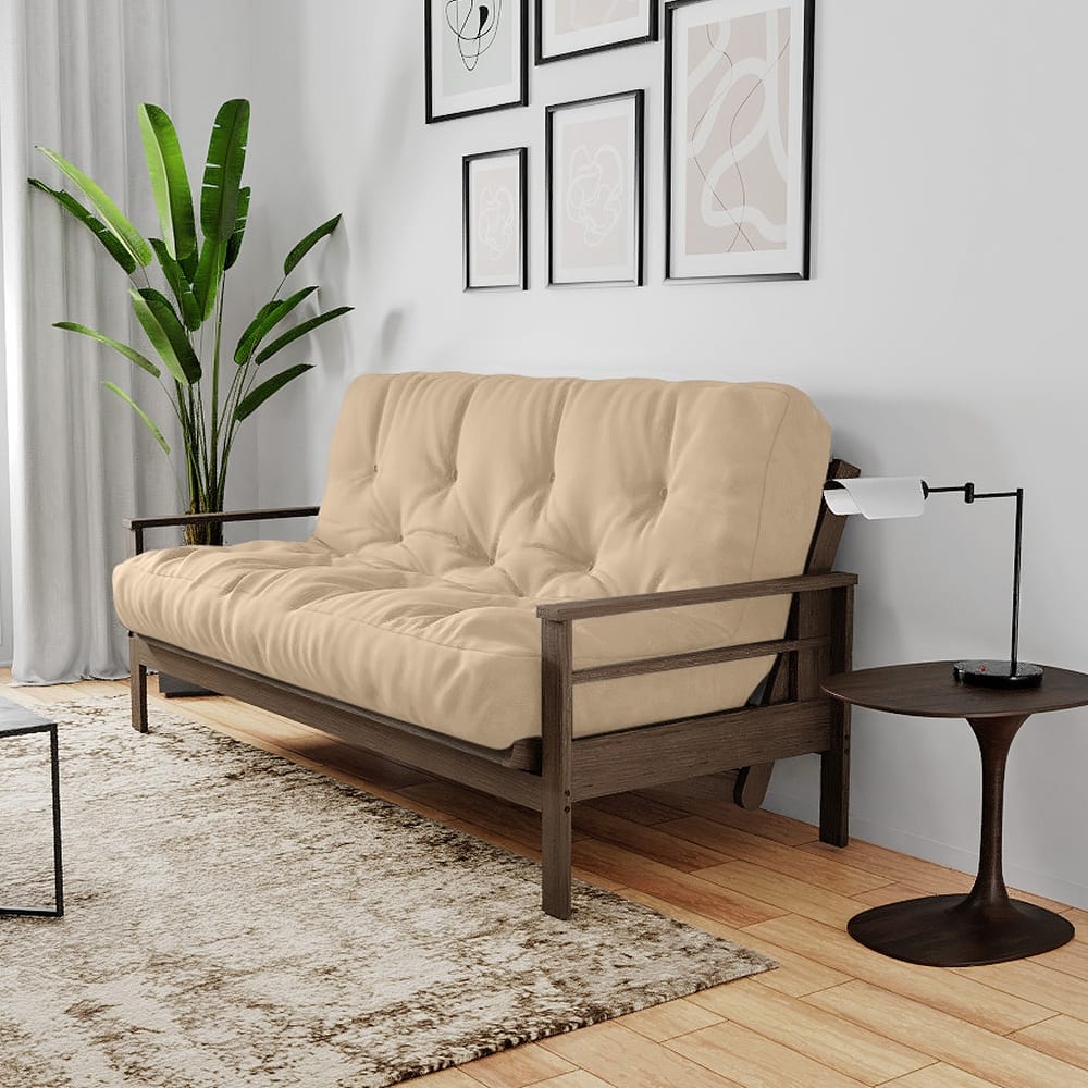 Loosh Home 8" Gel Memory Foam Queen Size Futon Mattress