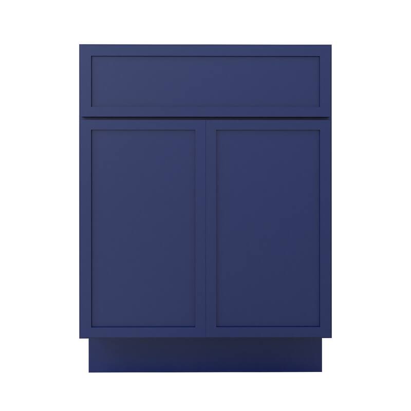 Vanity Art 24" Freestanding Single Base Storage Cabinet with Soft Close Doors
