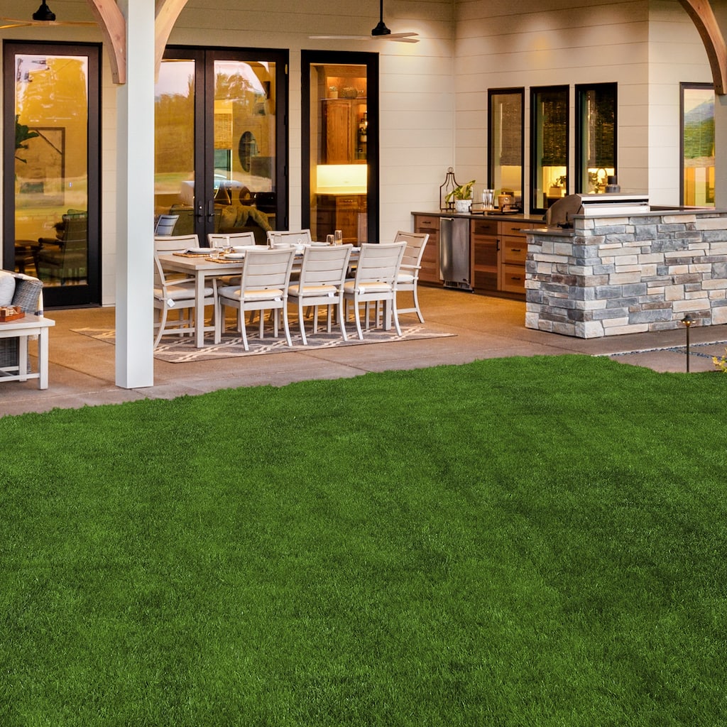 Green Haven Artificial Turf: UV-Protected, Multi-Size Outdoor Grass