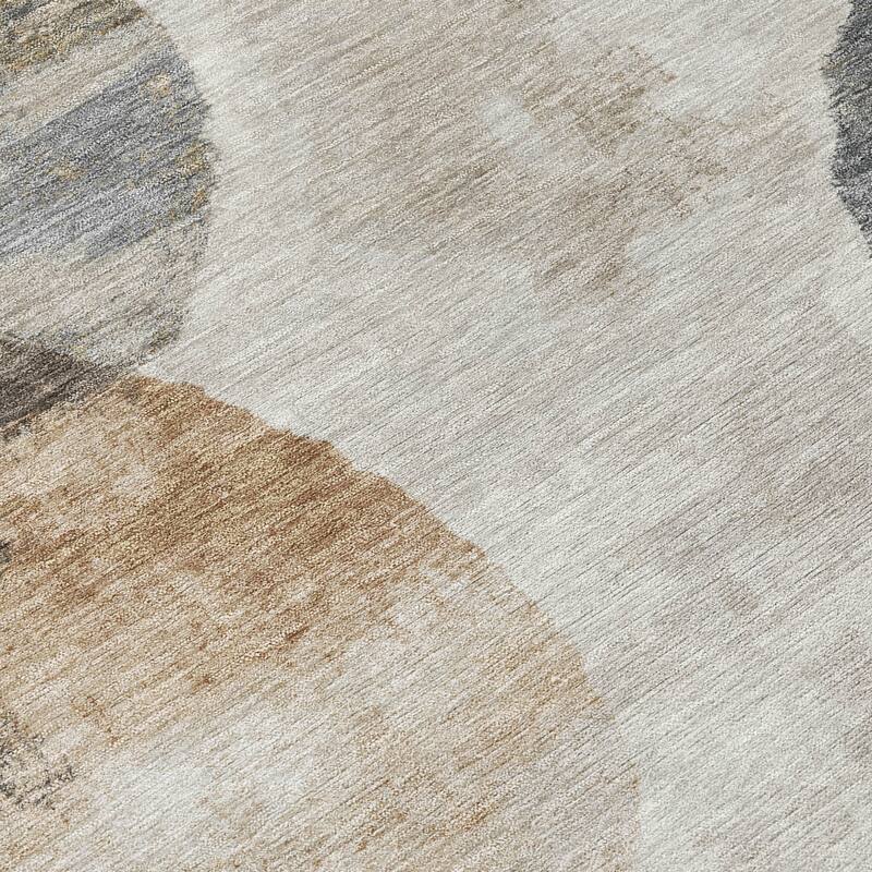 Machine Washable Indoor/ Outdoor Contemporary Micha Chantille Rug