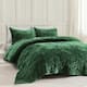 Wonderful Diamond Velvet 3 Piece Quilt Set