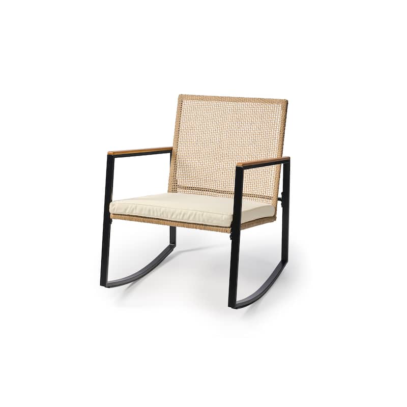 Made4Home Vianna Outdoor Acacia Wood Rocking Bistro Set
