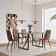 preview thumbnail 5 of 62, Modern Upholstered Dining Chairs Set of 4