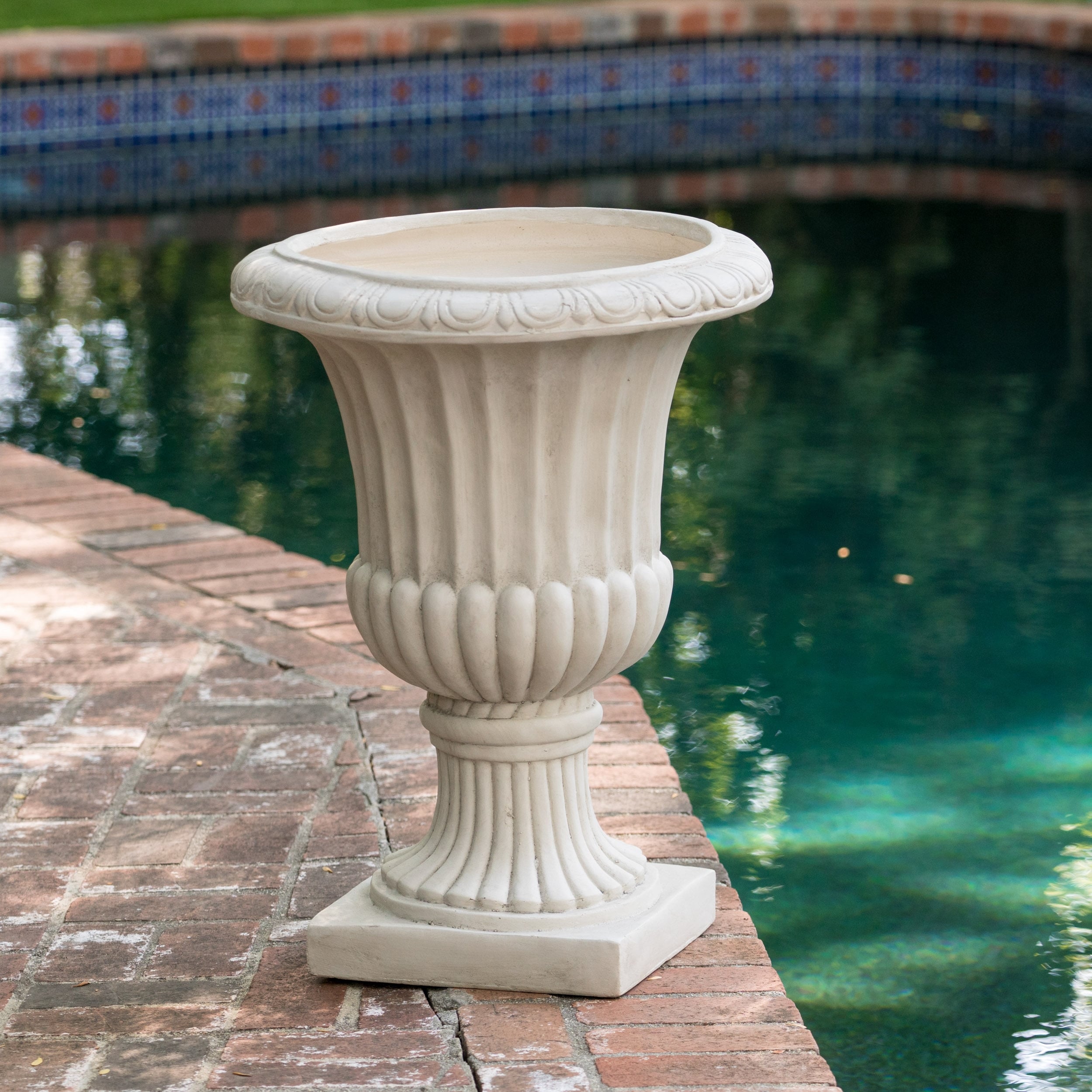 Classic Indoor/Outdoor Handmade Decorative Planter, for Patio Garden