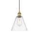 Option Brushed Brass / Clear