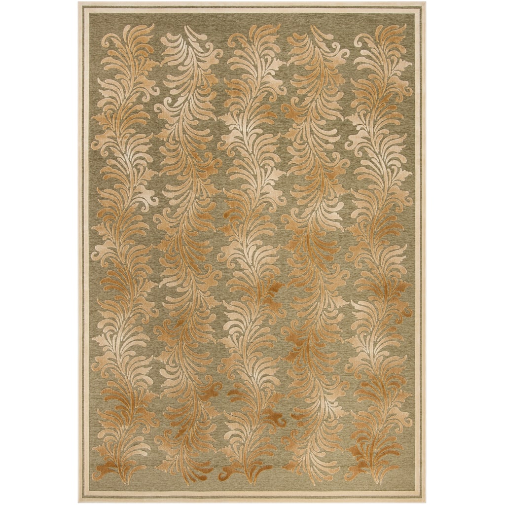 Martha Stewart by SAFAVIEH Handmade Plume Stripe Viscose Rug