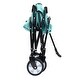preview thumbnail 34 of 62, Foldable Wagon Cart with Strapping System, Utility Wagon Cart for Camping Shopping Sports Gardeing Fishing All-Terrain Wheels