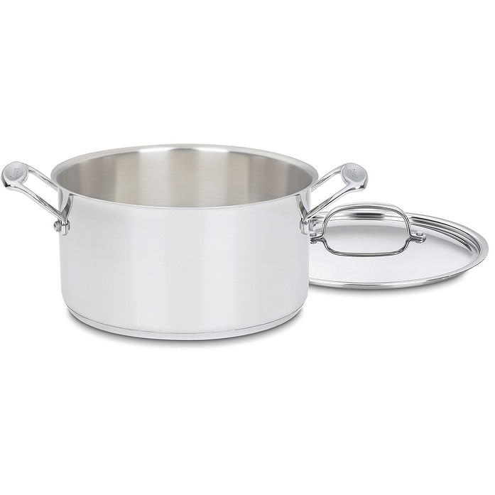 Cuisinart 644-24 Chef's Classic Stockpot with Lid, 6 Quarts