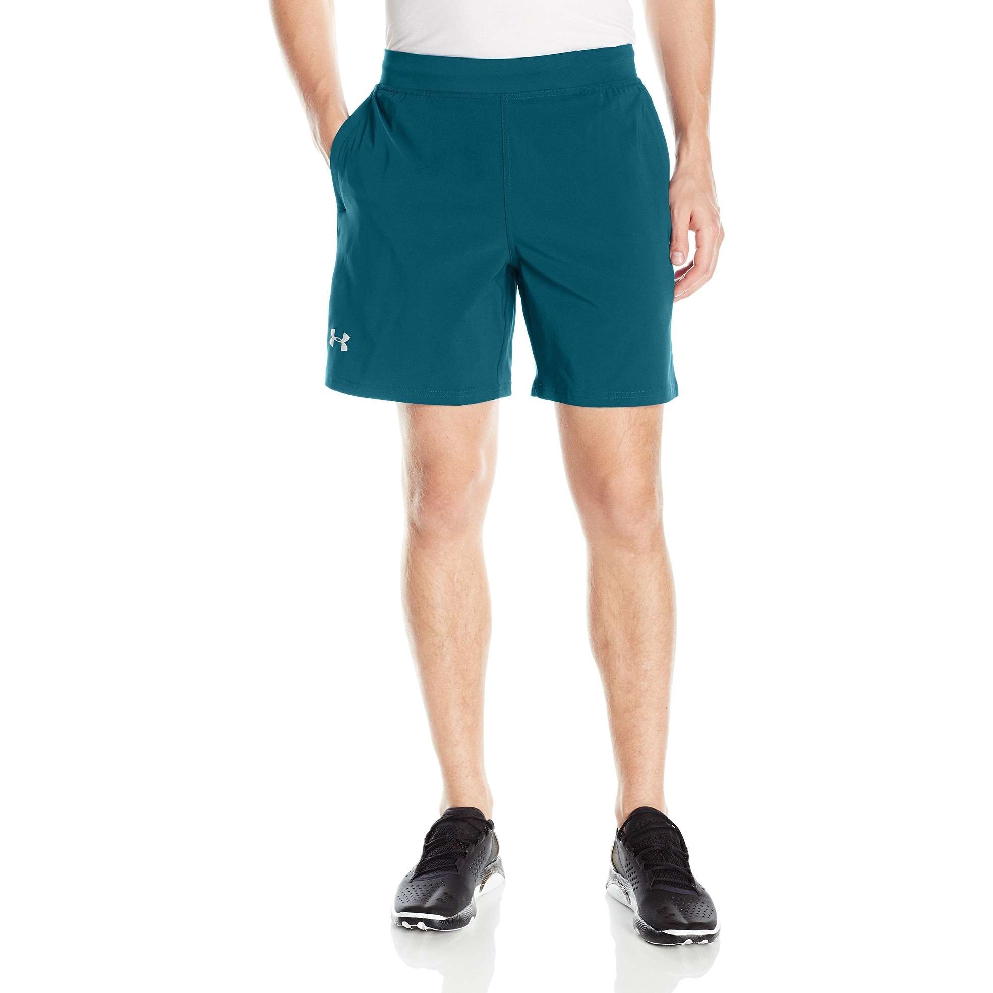 under armour teal shorts