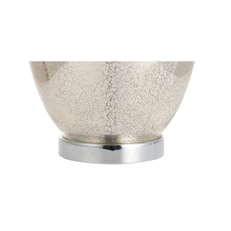 Elicia 31" Glass LED Table Lamp, Mercury Glass by JONATHAN Y