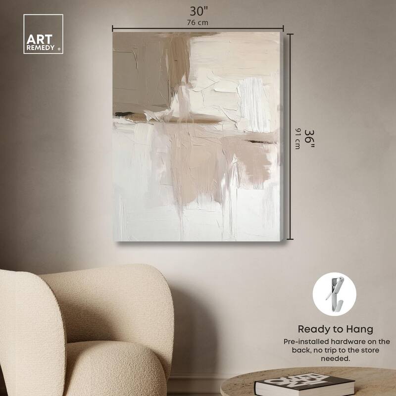 Gentle Strokes of Nature II Canvas by Art Remedy, Gallery Wrapped
