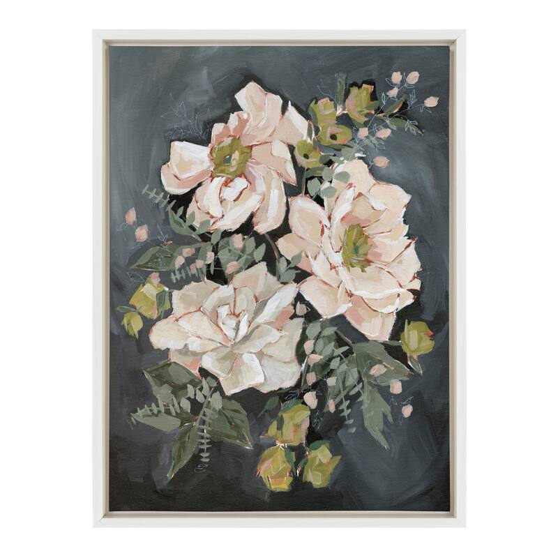 Kate and Laurel Sylvie Day 24 Framed Canvas by Annie Quigley