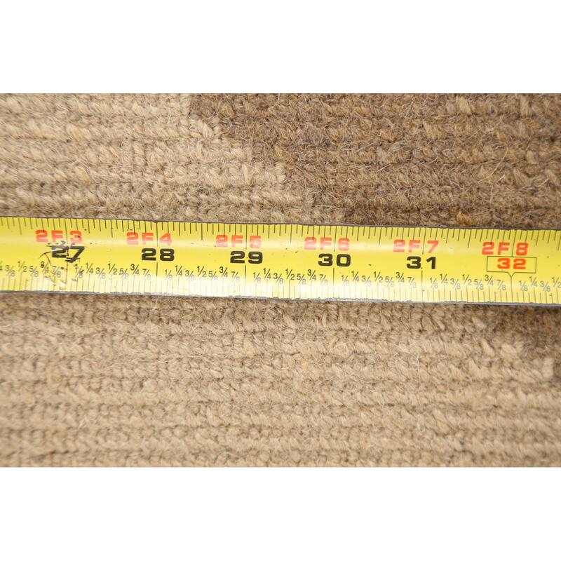 Vegetable Dye Geometric Nepalese Oriental Area Rug Wool Hand-knotted - 4'1" x 6'0"