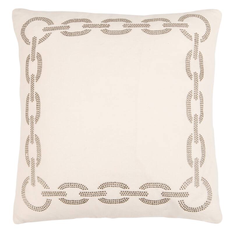 SAFAVIEH Maita 20-inch Grey Decorative Throw Pillow (Set of 2)