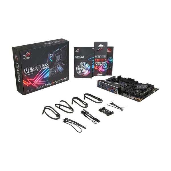 Asus Rog Strix X470 F Gaming Amd Ryzen 2 Am4 Ddr4 Dp Hdmi M 2 Atx Motherboard Overstock Asus Rog Strix X470 F Gaming Amd Ryzen 2 Am4 Ddr4 Dp Hdmi M 2 Atx Motherboard Overstock