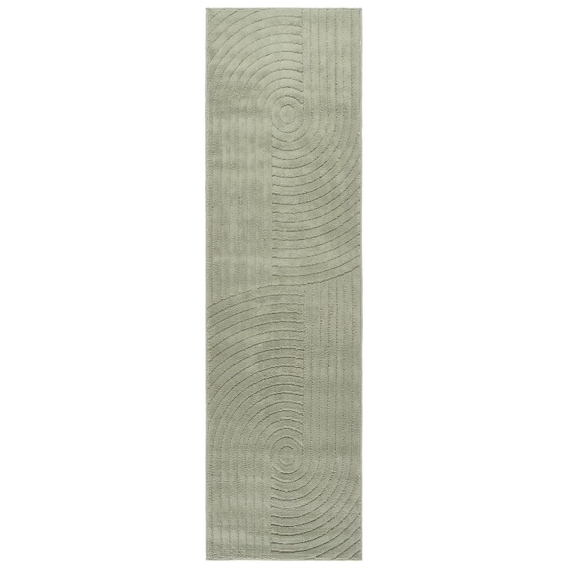 SAFAVIEH Selena Cathelijne Modern & Contemporary Rug - 2'2" x 8' Runner - Green - Runner