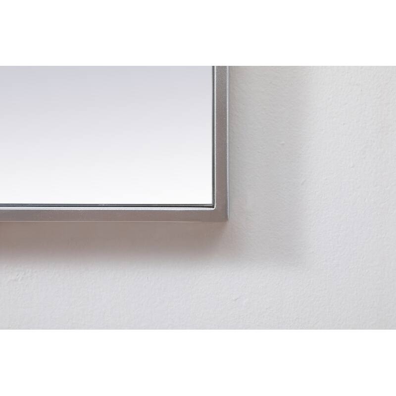Indigo Home Metal Frame Square Mirror 42 inch