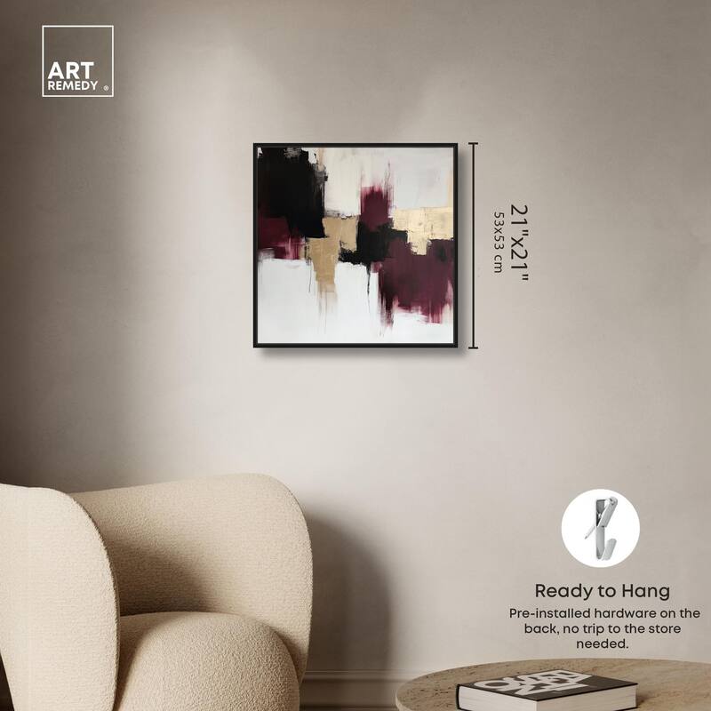 Golden Dusk III Canvas by Art Remedy