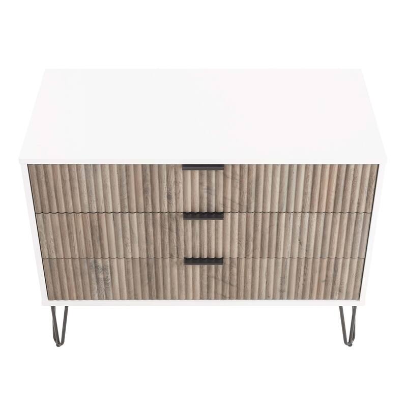 Manhattan Comfort 2-Piece Dumbo Modern Multi Drawer Dresser Set