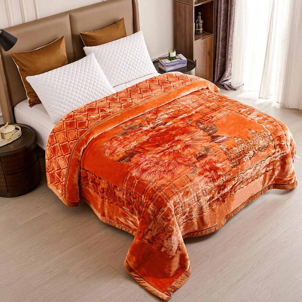 Orange Flower Pillow Set (5 Styles), Best Stylish Bedding