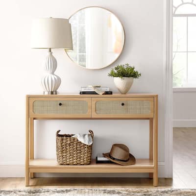 Chaucer Wood Entryway Console Table