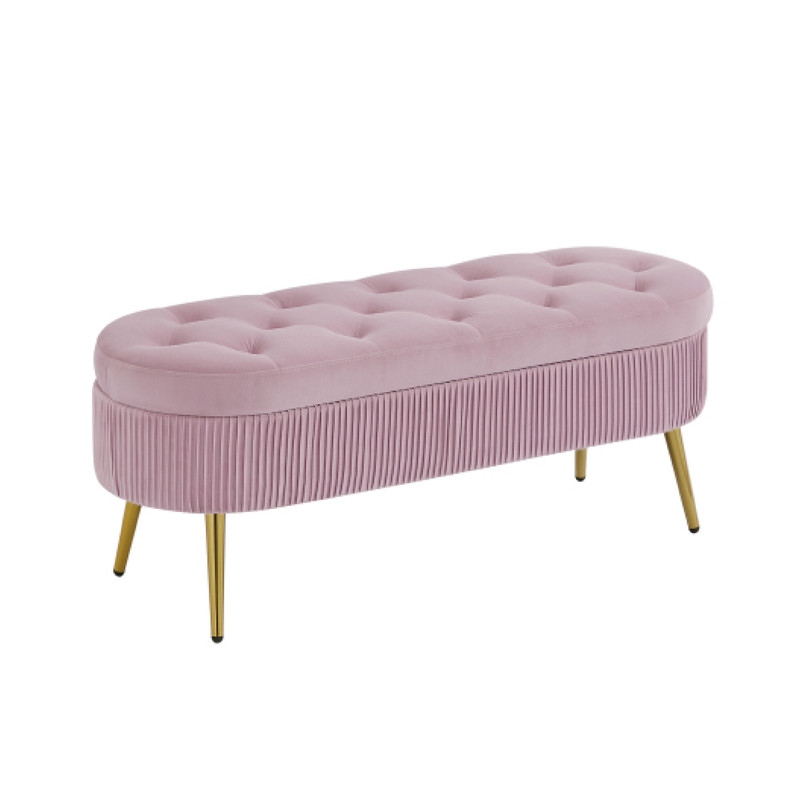 Pink bench chair outlet