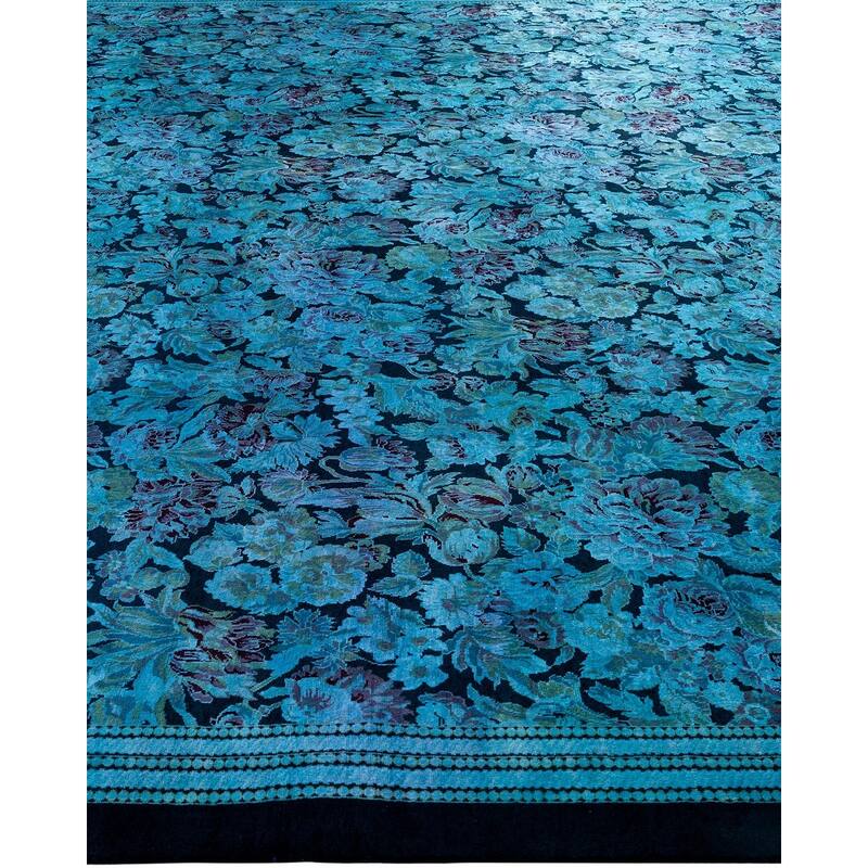 Fine Vibrance One-of-a-Kind Handmade Area Rug - Multi, 10' 1" x 14' 4" - 10' 1" x 14' 4"
