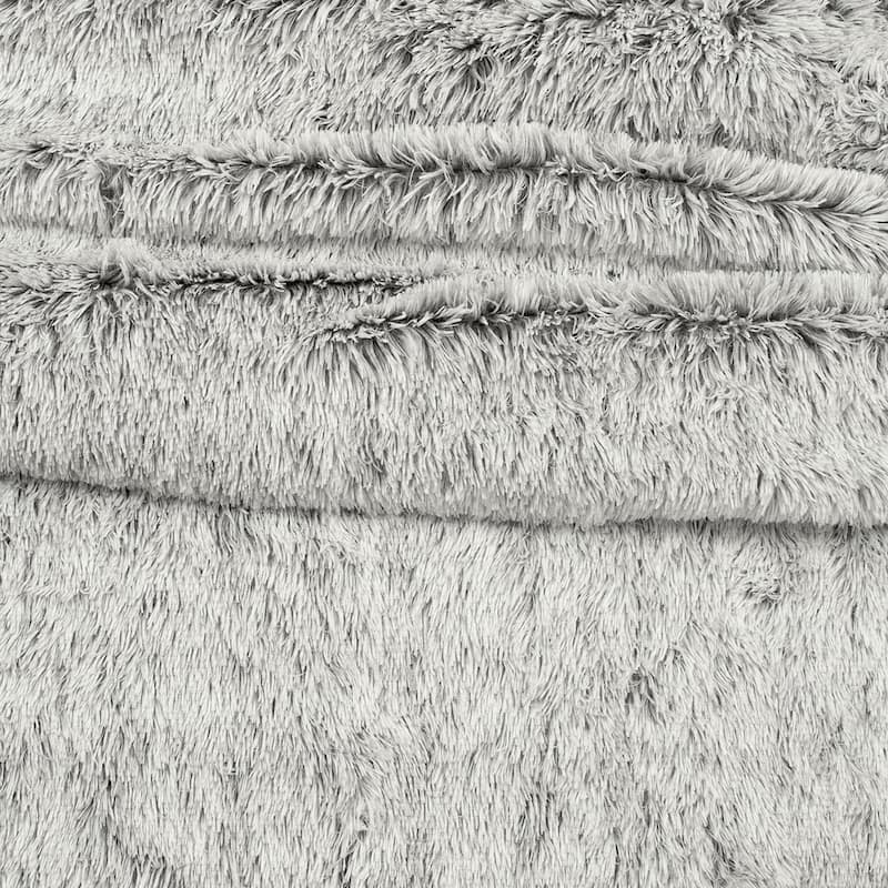 Lush Decor Emma Cozy Ultra Soft Two Tone Faux Fur Comforter