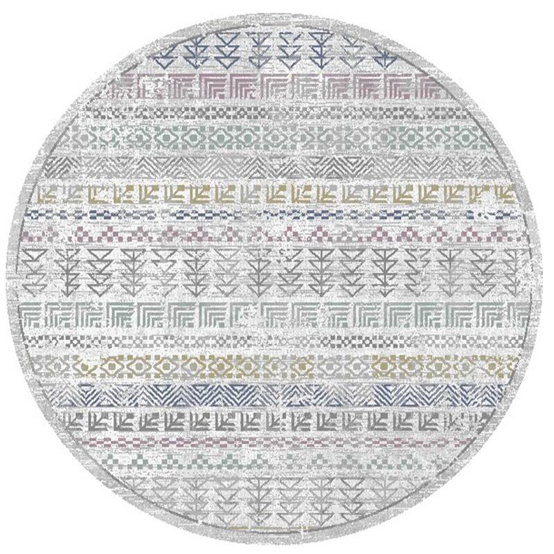 Lavinia Tribal Multi Area Rug - 5'3" Round