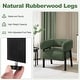 preview thumbnail 16 of 14, Yaheetech Corduroy Accent Chair with Solid Wood Legs for Living Room, Bedroom