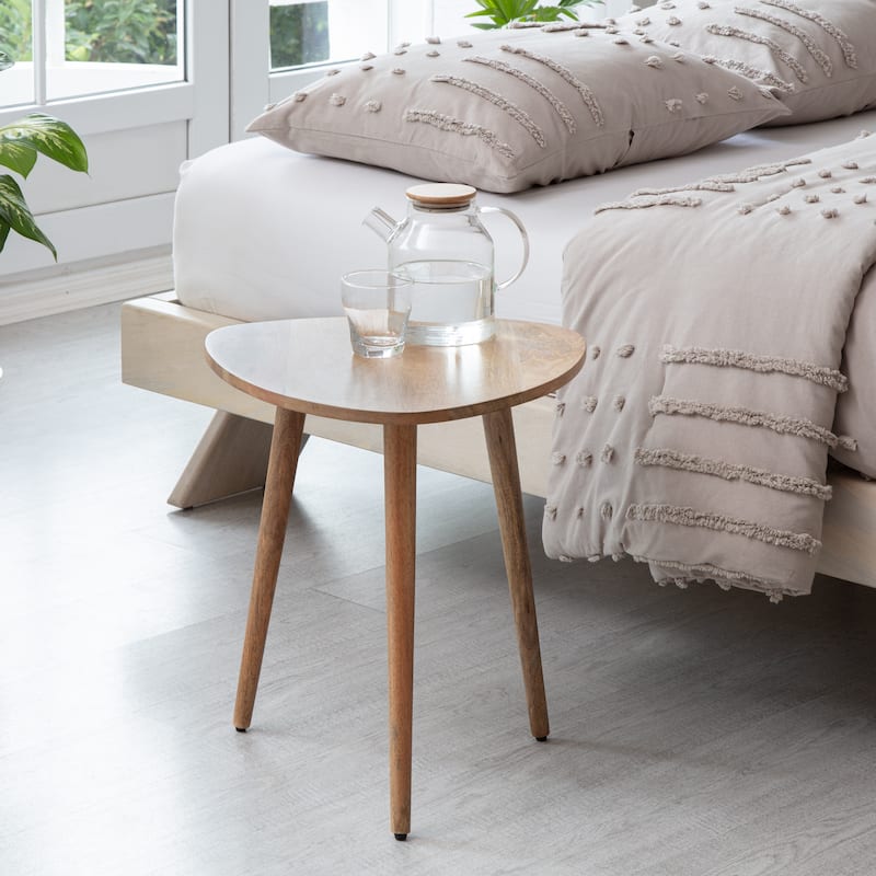 MH London Tora End Table - 18' x 18' x 20' - Natural