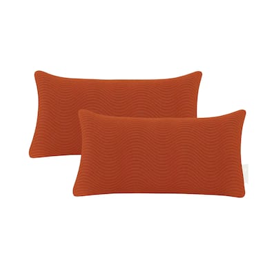 Accent Pillow Cover with Insert - Premium Quality, Soft Elegant Finish - 2 Pack