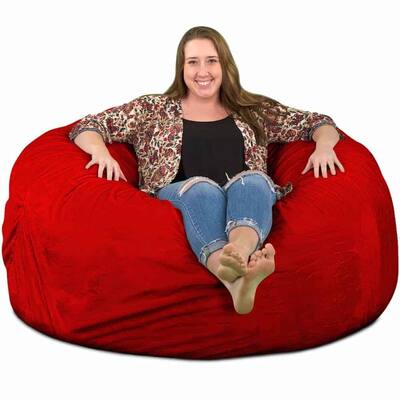 Ultimate Sack (5 ft.) Bean Bag Chair in multiple colors: Giant Foam-Filled Furniture.