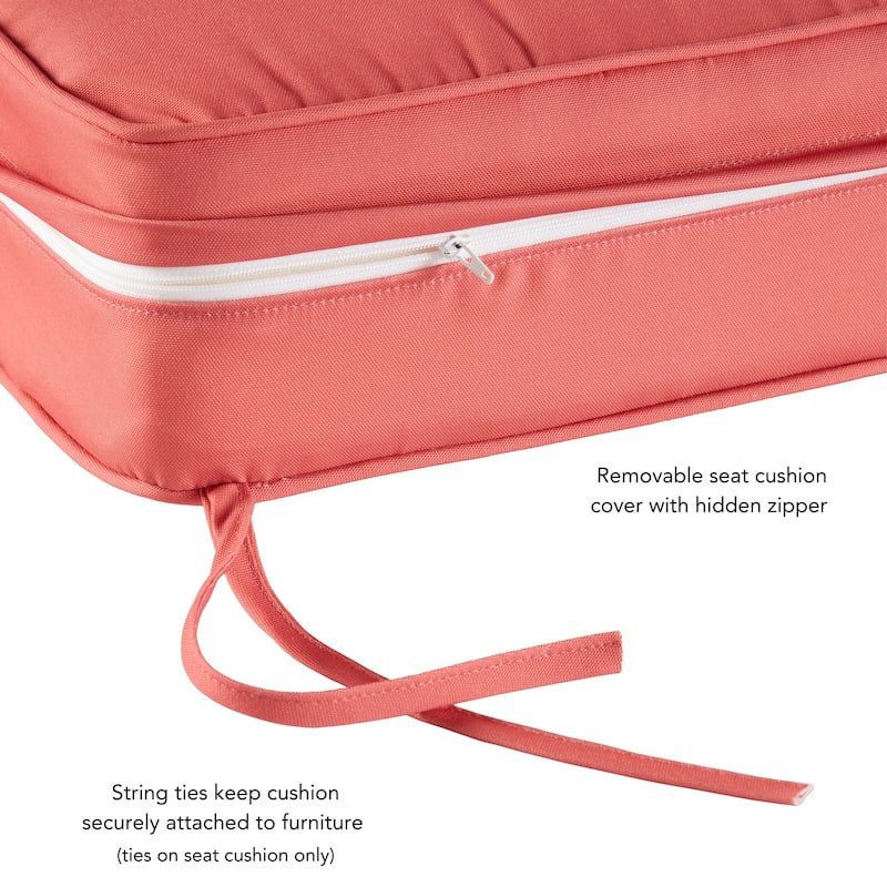 Premium Deep Seat Outdoor Cushion Set by Greendale Home Fashions (Cushions Only)