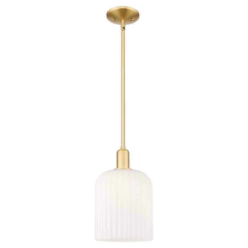 Innovations Lighting Endless Possibilities Arcadia - Bridal Veil - 1 Light 8" Stem Hung Mini Pendant