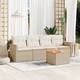 Option Beige 5 Piece Set With table