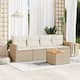 Option Beige 5 Piece Set With table