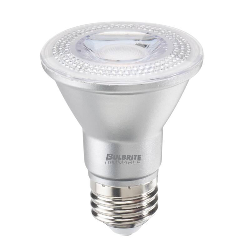 Bulbrite Pack of (6) 7 Watt Dimmable Flood PAR20 Medium (E26) LED Bulb