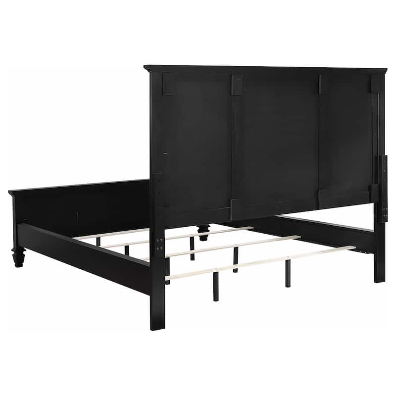 Sandy Beach Wood Panel Bed